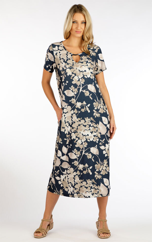 Dámské šaty s krátkým rukávem 5f057 litex s