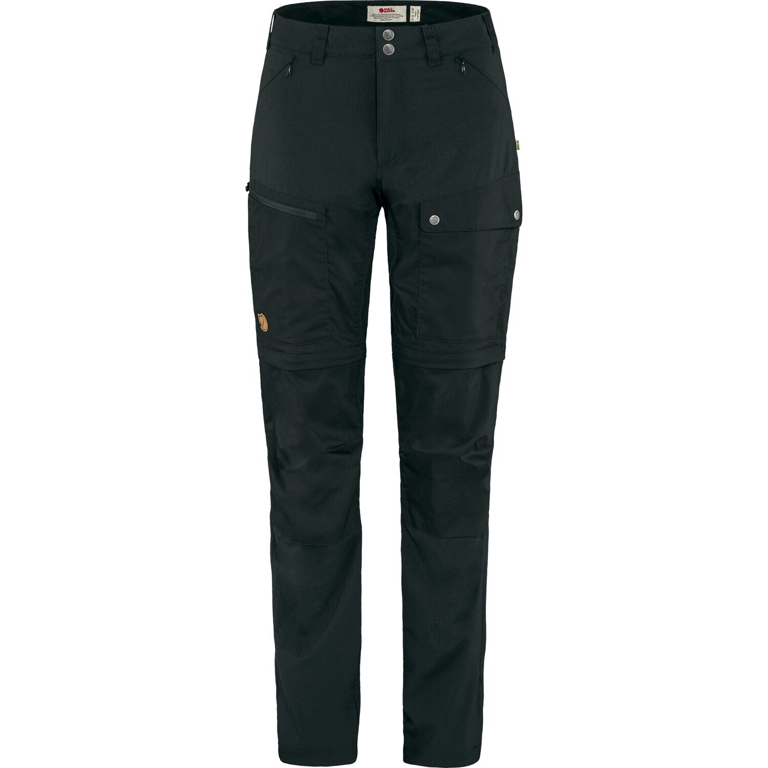 FJÄLLRÄVEN Abisko Midsummer Zip Off Trousers W, Black (vzorek) velikost: 38