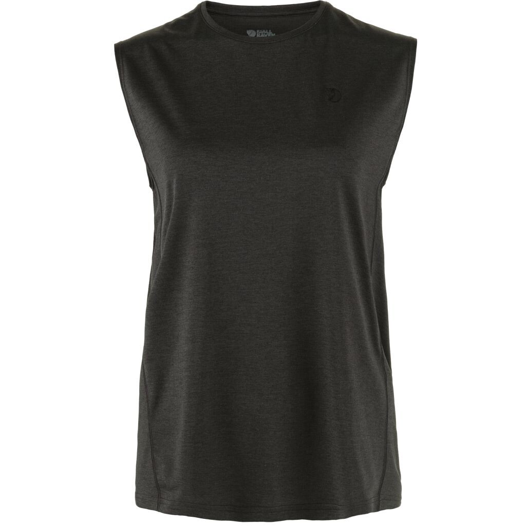 FJÄLLRÄVEN Abisko Day Hike Tank Top W, Black (vzorek) velikost: S