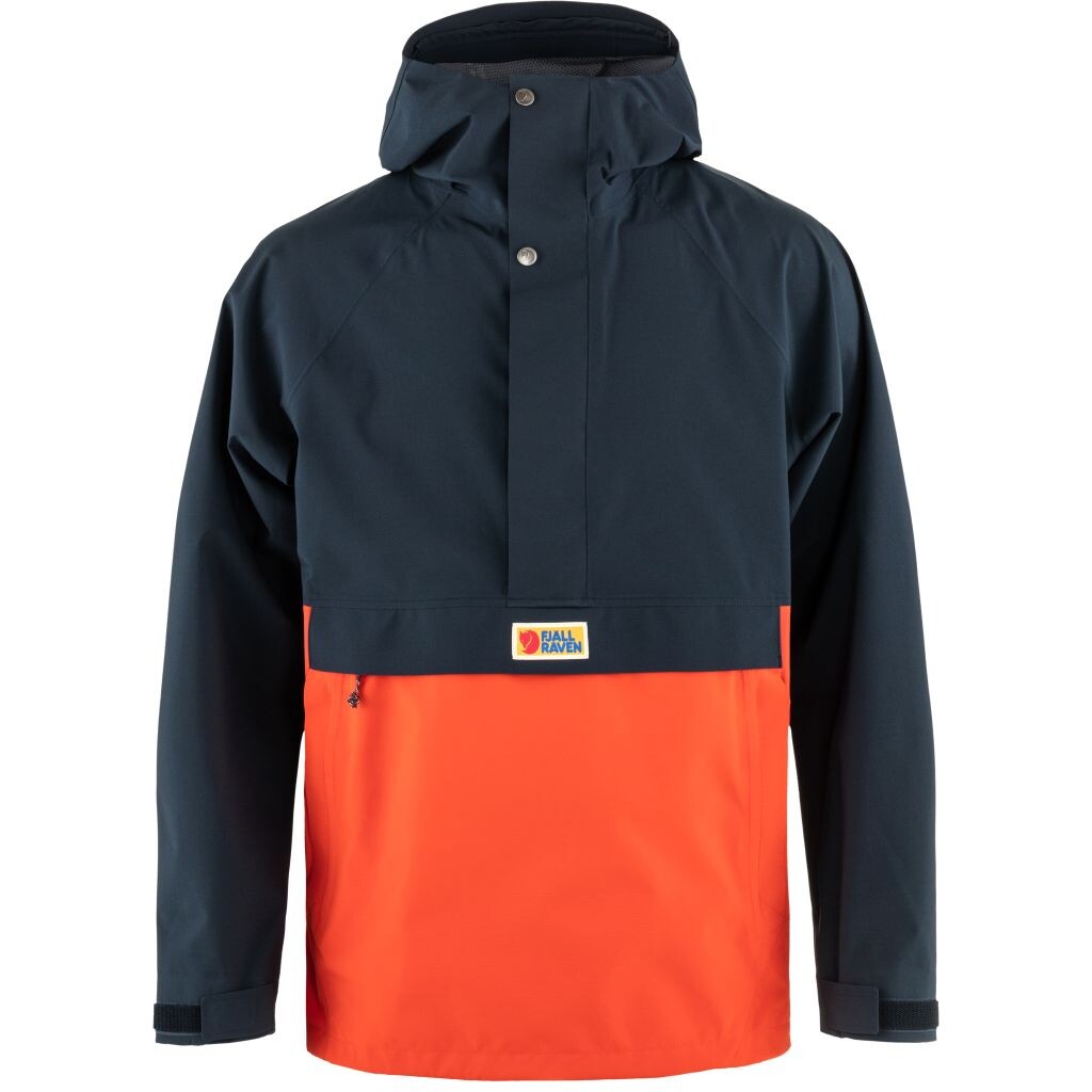 FJÄLLRÄVEN Vardag Hydratic Anorak M, Dark Navy-Flame Orange (vzorek) velikost: L