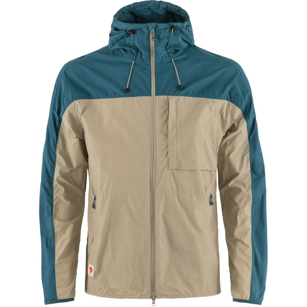 FJÄLLRÄVEN High Coast Wind Jacket M, Fossil-Deep Sea (vzorek) velikost: M