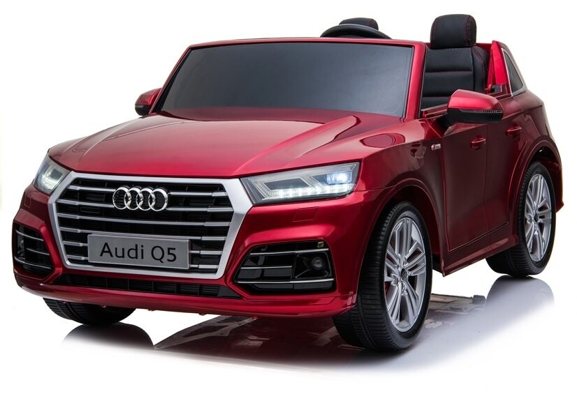 mamido Dětské elektrické autíčko Audi Q5 4x4 LCD lakované červené