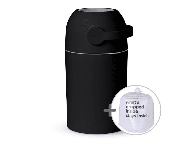 MAGIC koš na pleny BLACK