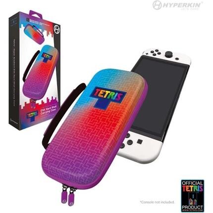 Hyperkin Official Tetris EVA Hard Shell Carrying Case pro Nintendo Switch (Hyper Gradient)