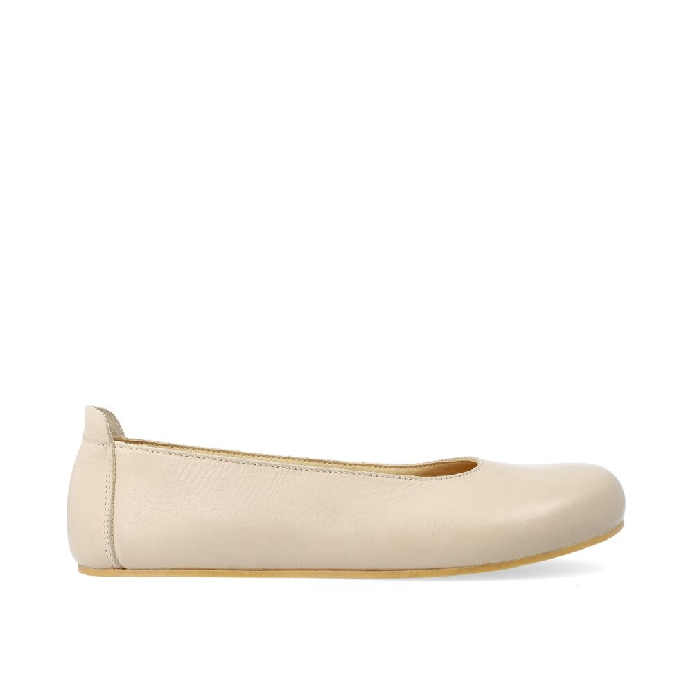 ANGLES NOMIA Beige Dámské barefoot baleríny - 37