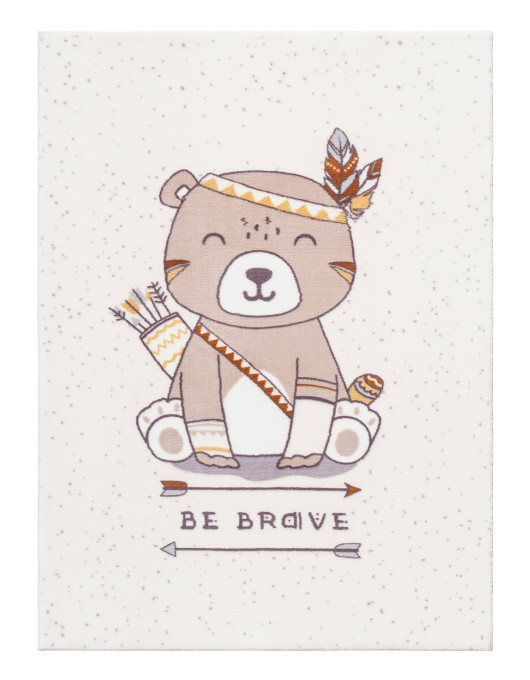 Koberec SOFTY KIDS Boho Bear