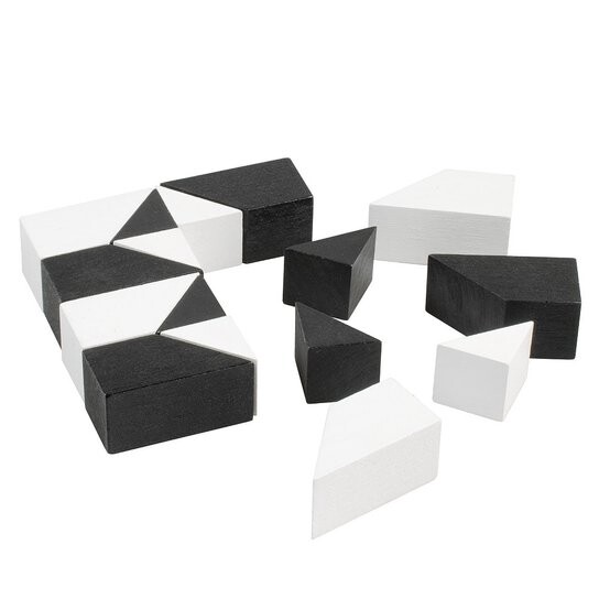 Černobílý Tangram