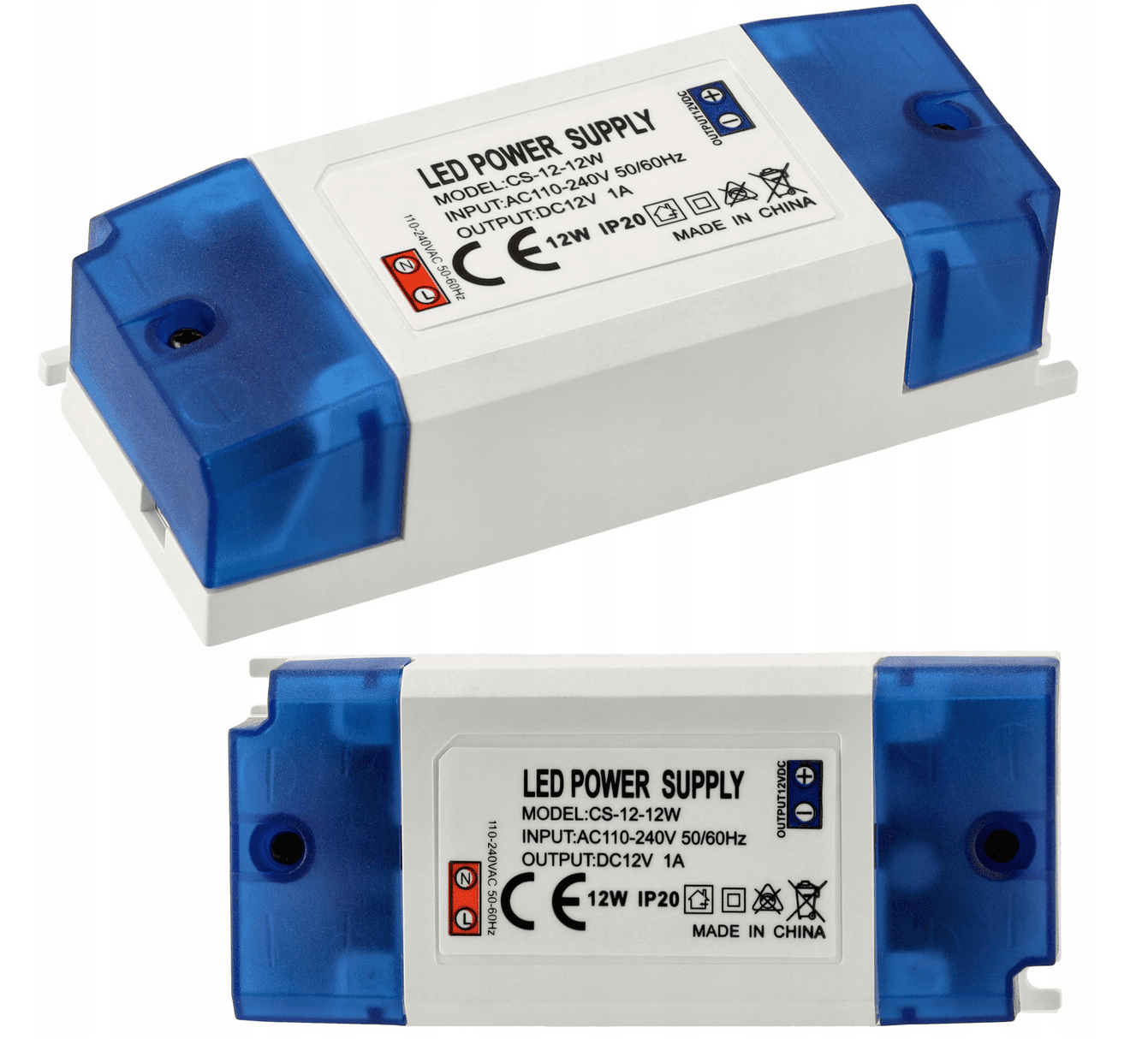 Berge Zdroj pro LED nábytek 12V - 12W - 1A - IP20