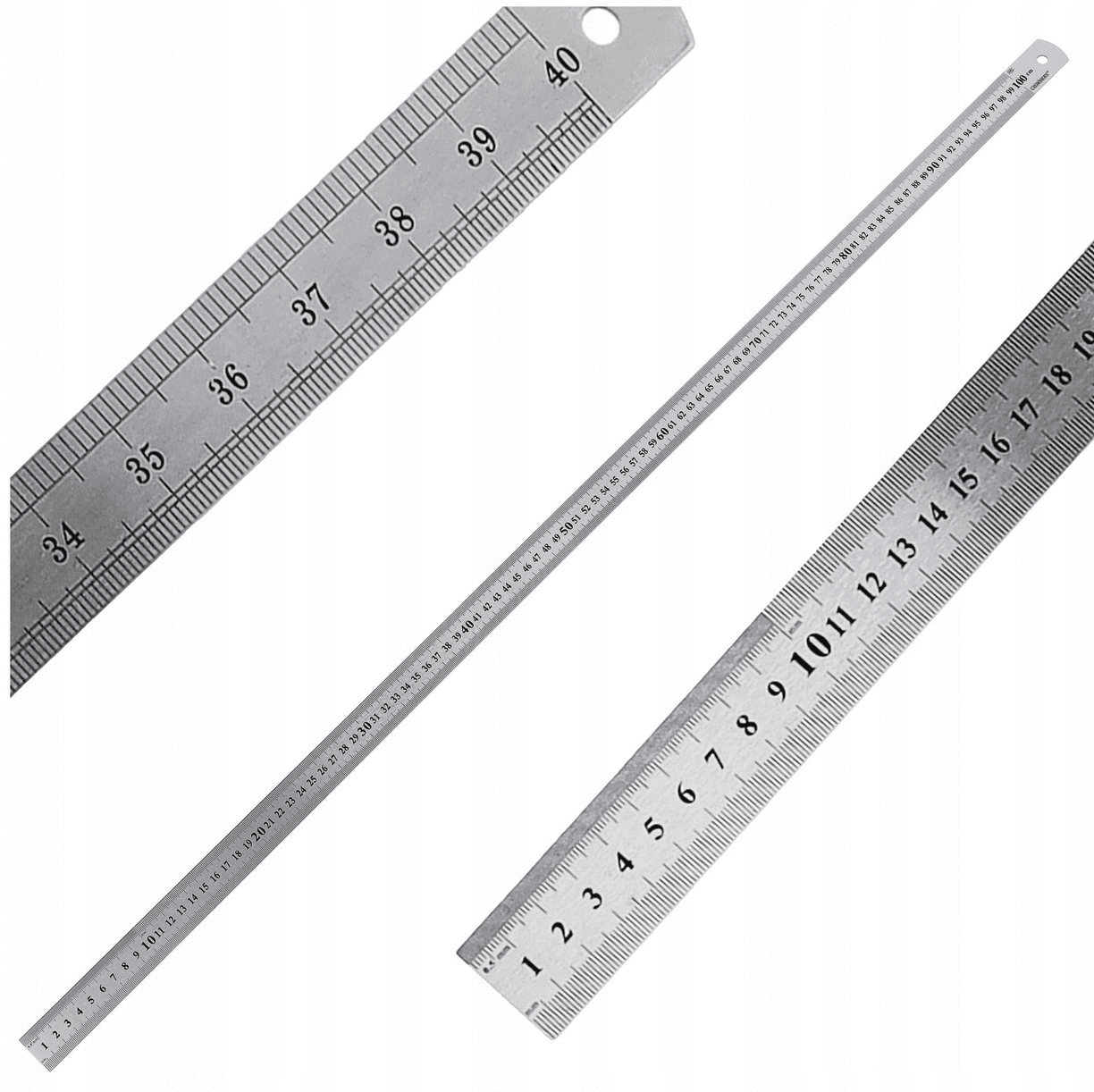 Berge Ocelové pravítko 100 cm