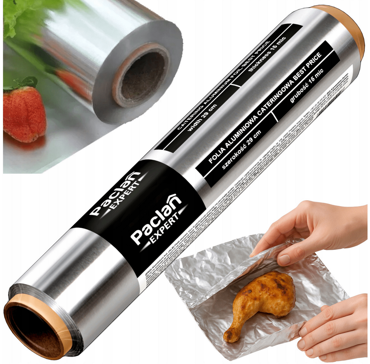 Berge Potravinářská hliníková fólie 60 m