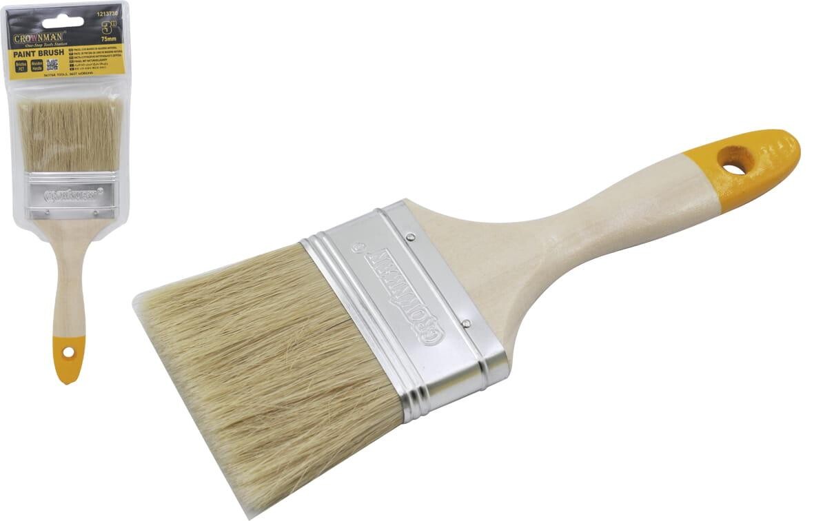 Berge Dřevěný malířský štětec 100 mm