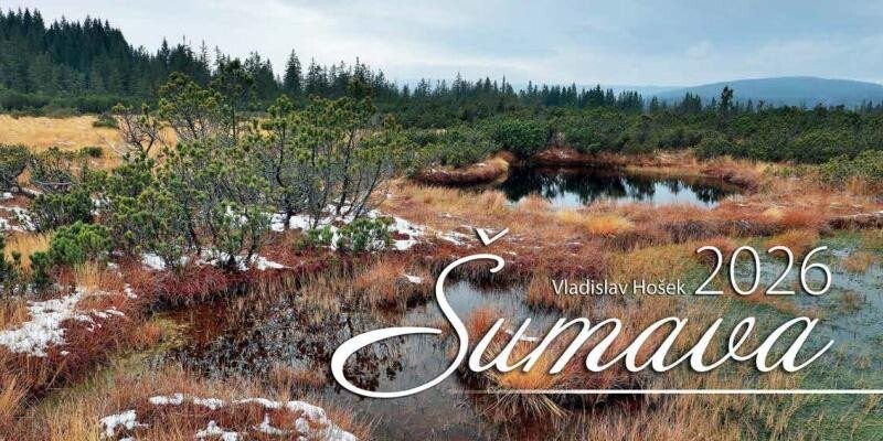 Kalendář 2026 - Šumava stolní čtrnáctidenní - Vladislav Hošek