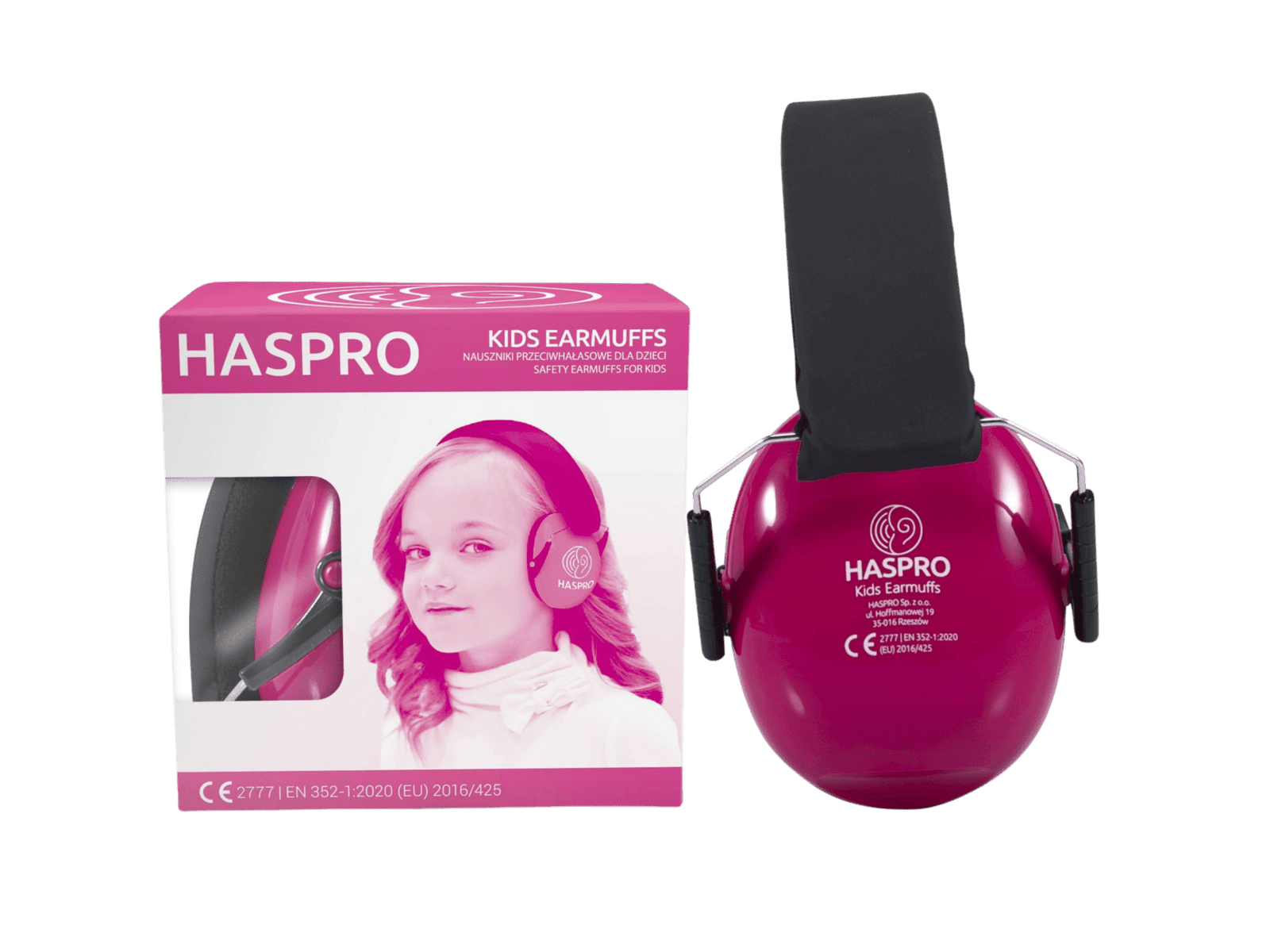 HASPRO Sluchátka pro děti, holka