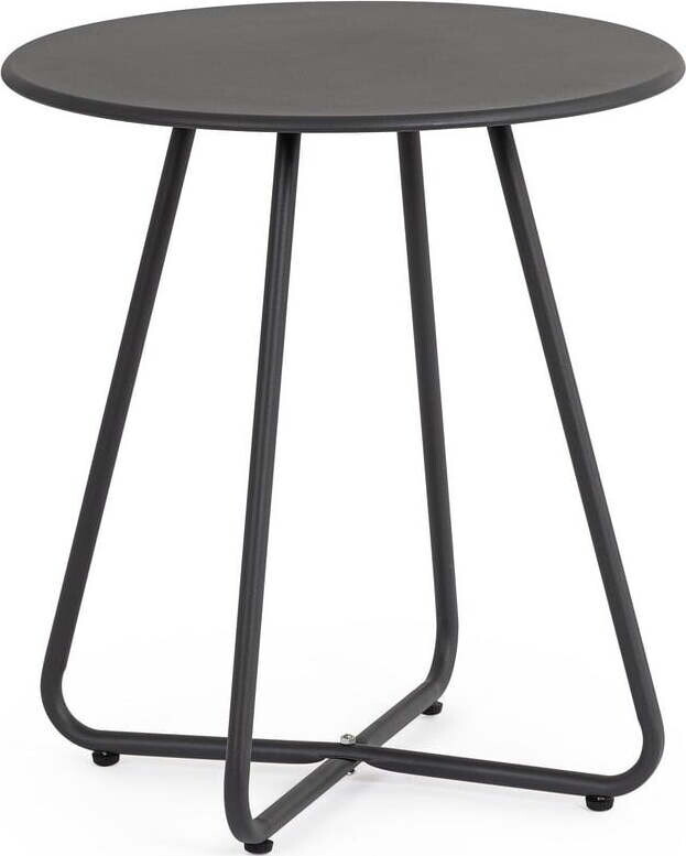 Ocelový kulatý zahradní stolek ø 45 cm Jable – Bizzotto