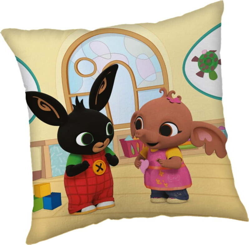 Dětský polštářek 40x40 cm Bing Bunny – Jerry Fabrics