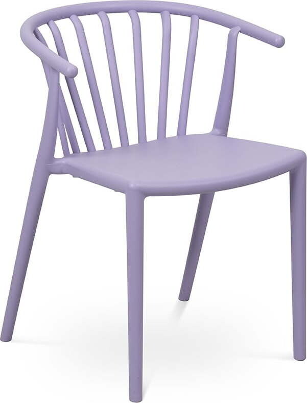 Plastová zahradní židle v levandulové barvě Capri – Bonami Essentials