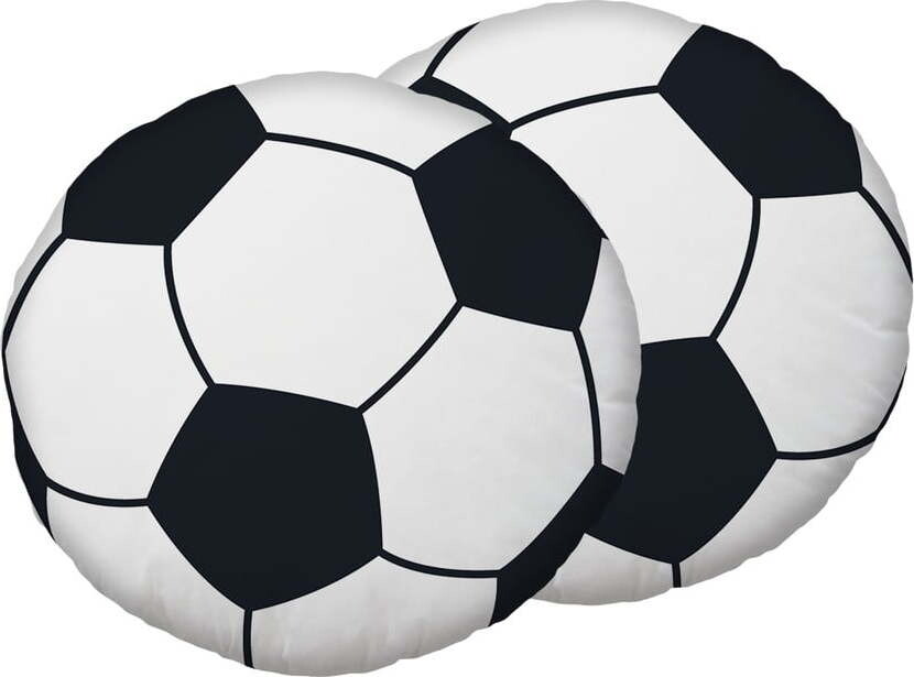 Fleecový dětský polštářek 21x32 cm Football – Jerry Fabrics