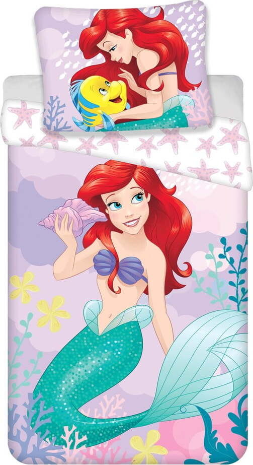 Bavlněné dětské povlečení na jednolůžko 140x200 cm Ariela 
