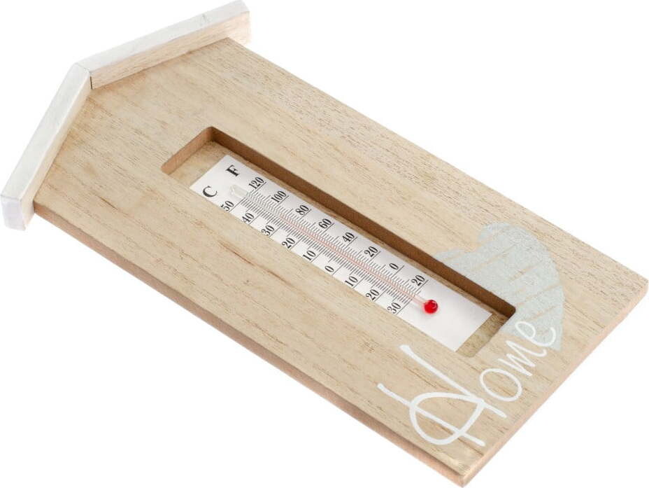 Dřevěný venkovní teploměr – Dakls
