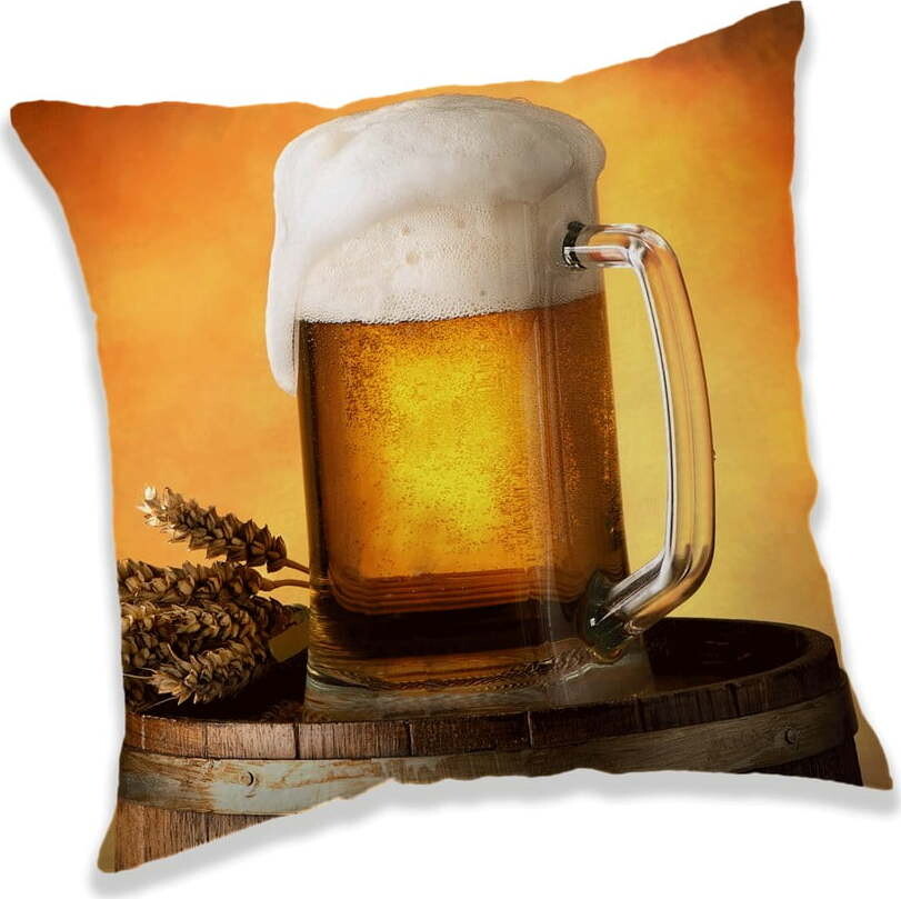 Dekorační polštář 40x40 cm Beer – Jerry Fabrics