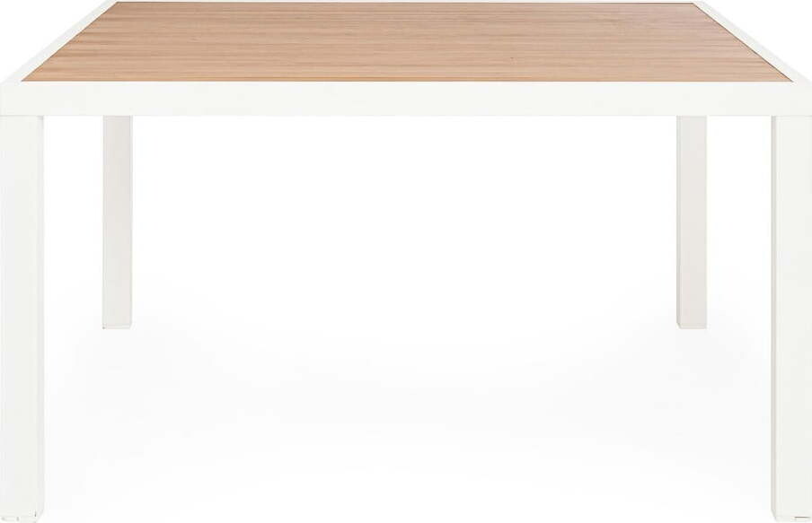 Hliníkový zahradní jídelní stůl 136x136 cm Hilija – Bizzotto