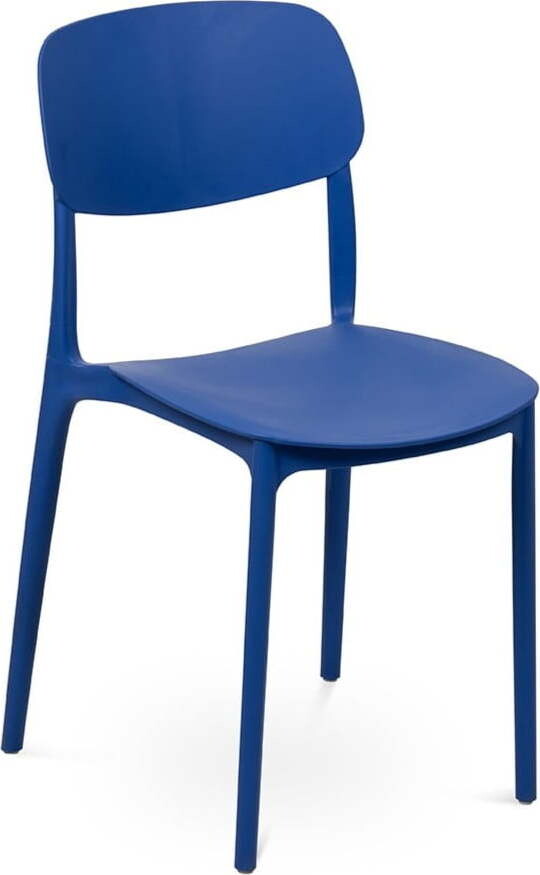 Modrá plastová zahradní židle Hébé – Bonami Essentials