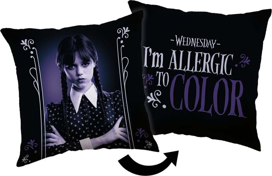 Dětský polštářek 40x40 cm Wednesday 