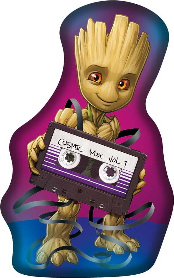 Fleecový dětský polštářek 21x32 cm Groot – Jerry Fabrics