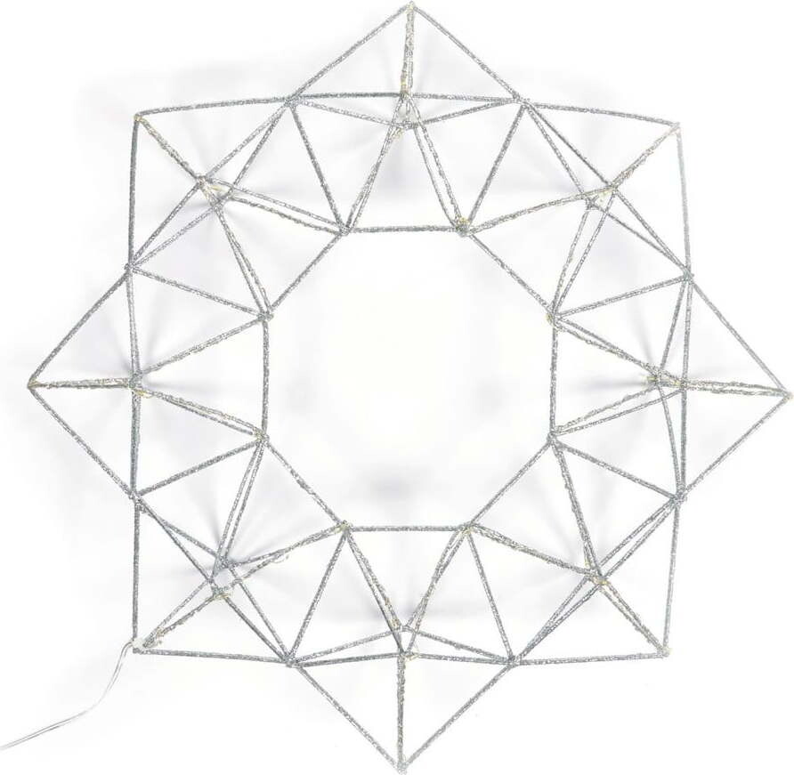 Světle šedá světelná dekorace Mishell – Kave Home