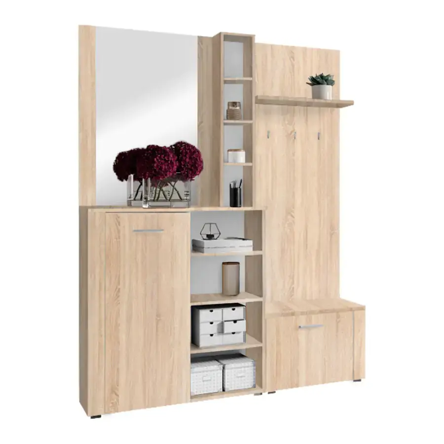 Tempo Kondela Předsíňová sestava FANDU, dub sonoma