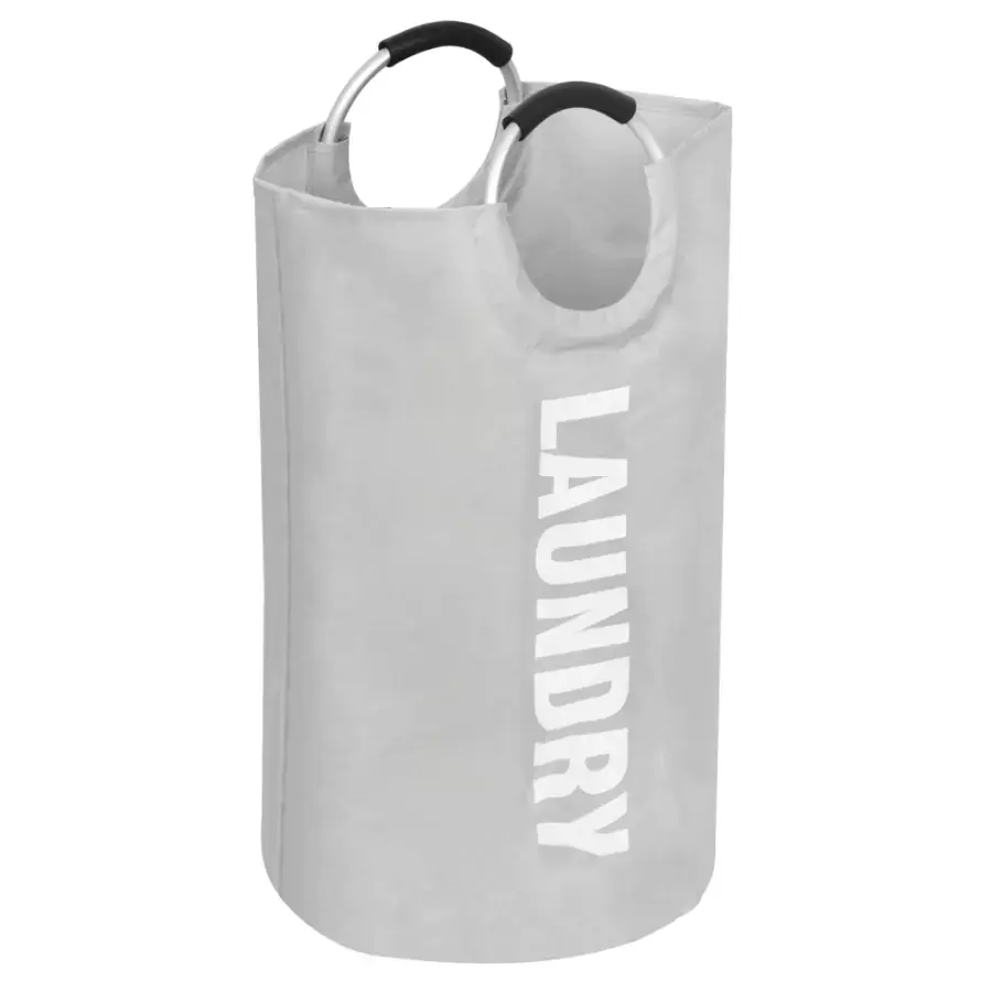 Tempo Kondela Látkový koš na prádlo DARILO, šedá