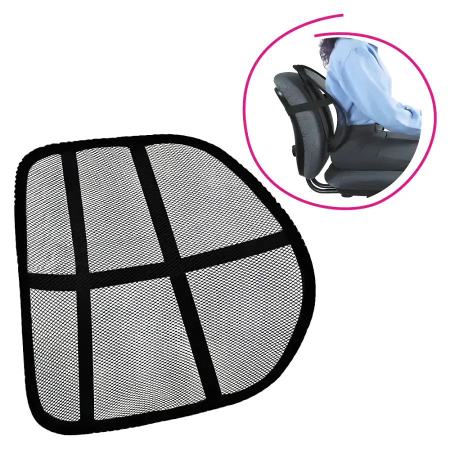 Tempo Kondela Ergonomická opěrka zad BEKIO, černá