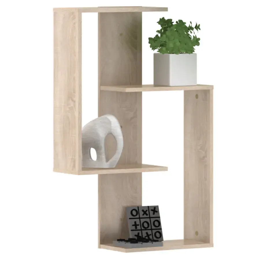 Tempo Kondela Závěsná police VALPA, dub sonoma