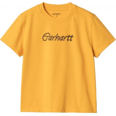 Triko Carhartt Wip Chained S/S Wms - Žlutá - L