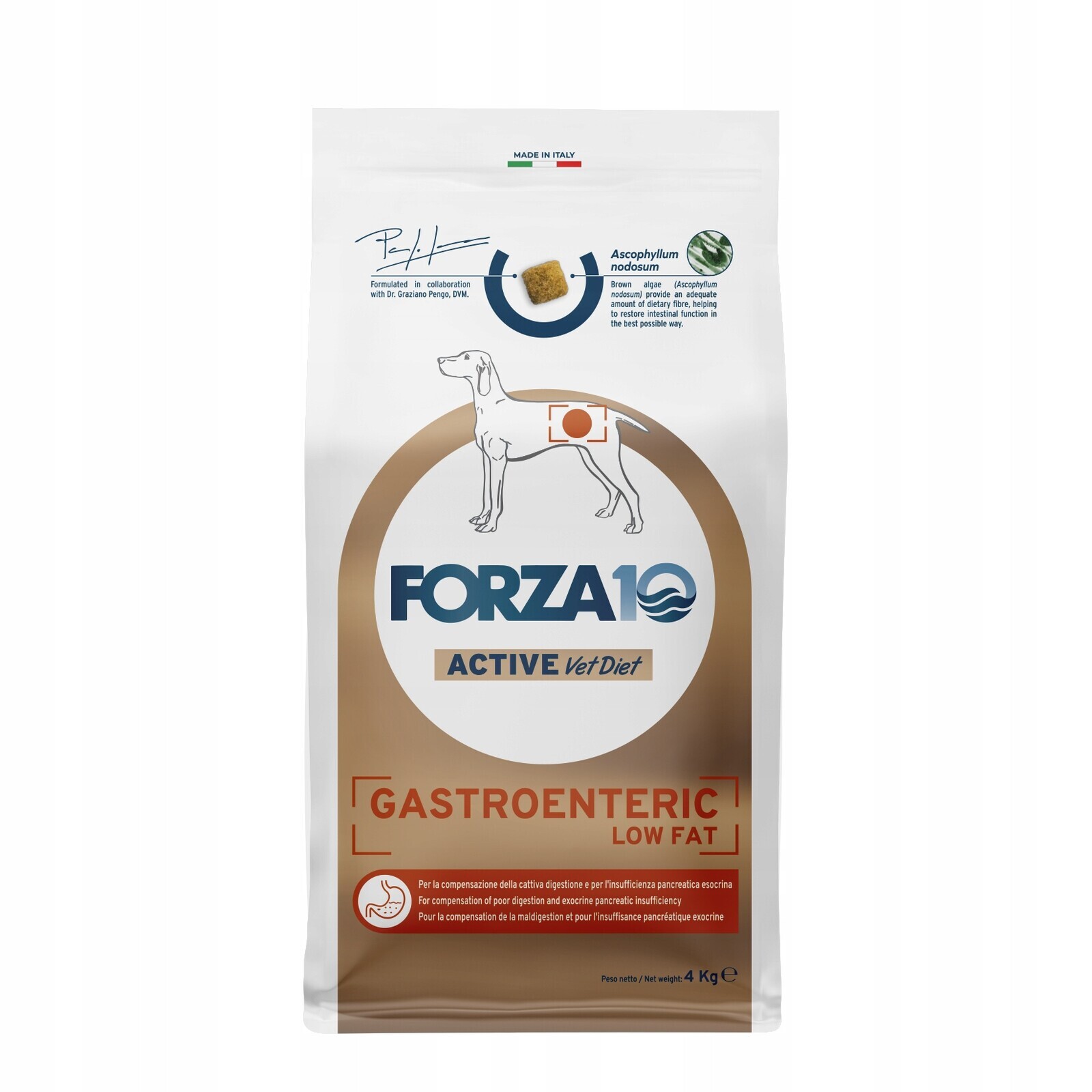 Forza 10 Active Line - Gastroenteric Low Fat - 4 kg