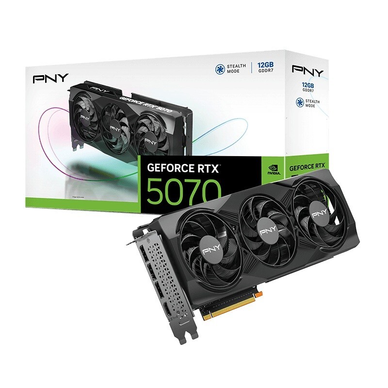 Pny Grafická karta GeForce Rtx 5070 STD12GB VCG507012TFXPB1