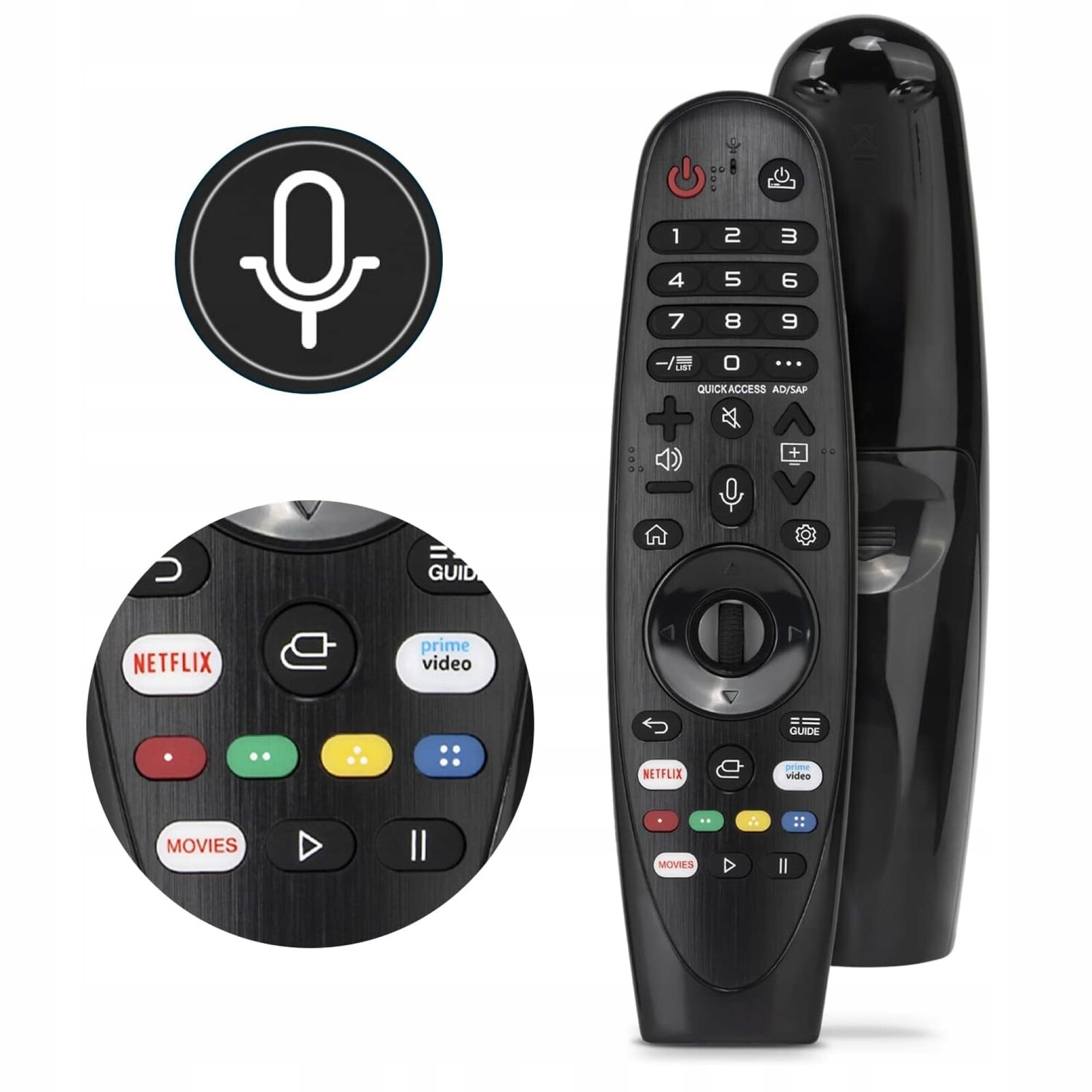 Pilot Pro Tv Lg AN-MR19BA Magic Netflix Prime Video 4K Uhd Smart Tv