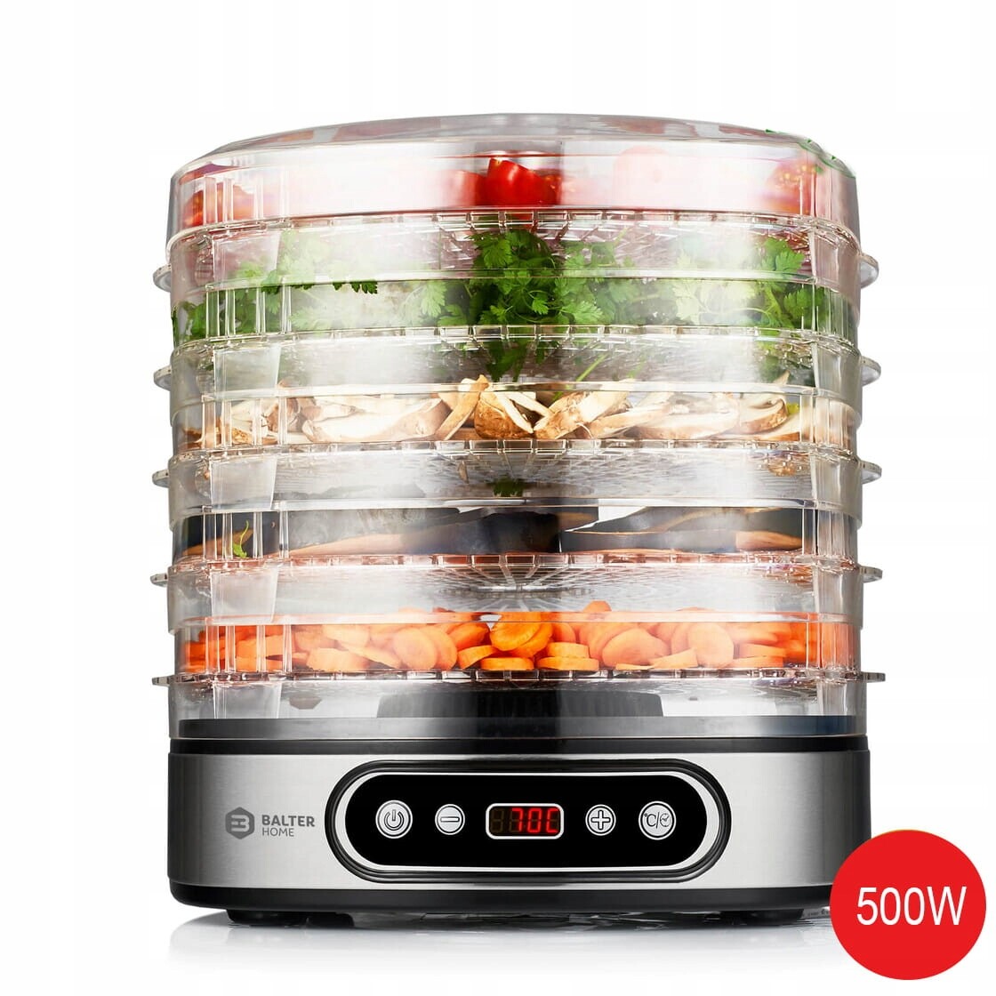 Sušička na houby a zeleniny ovoce Balter Seco LCD displej
