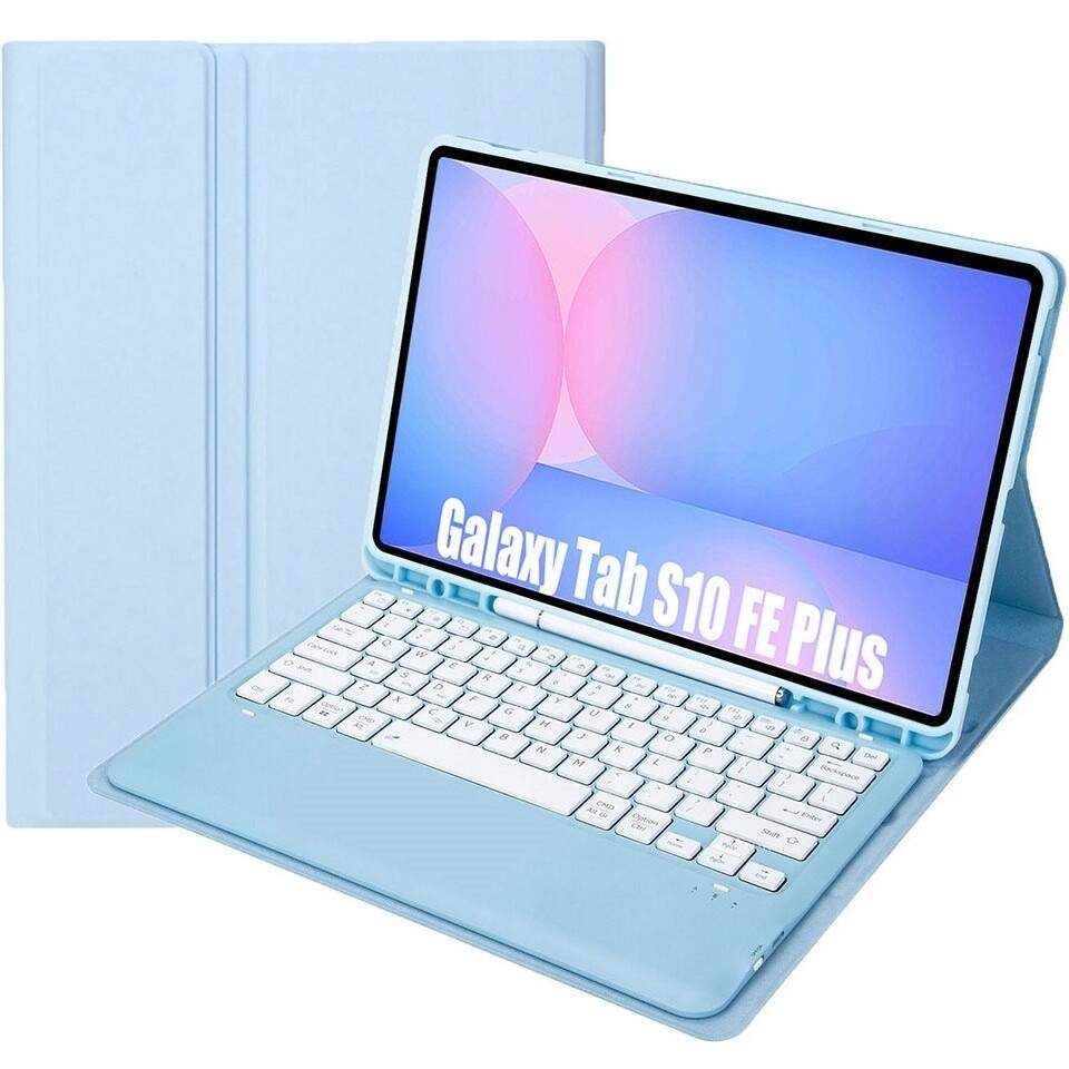 Pouzdro S Bluetooth Klávesnicí Pro Samsung Galaxy Tab S10 Fe+ Pouzdro