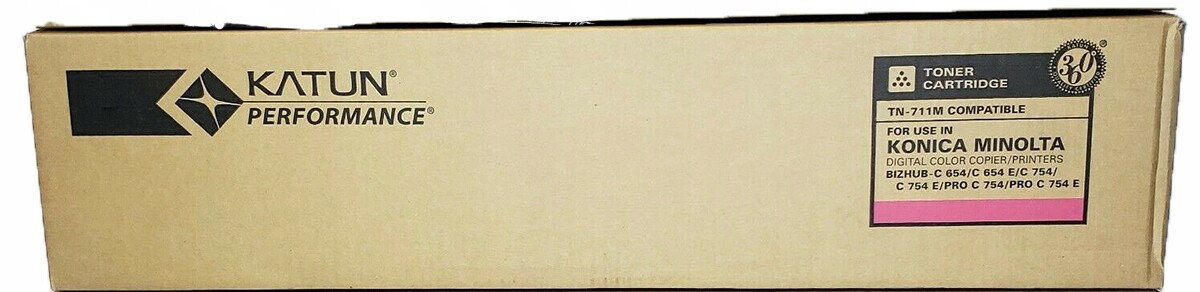 Toner Katun TN711M 52930 A3VU350 Konica Minolta bizhub bizhub C654 Pro C754