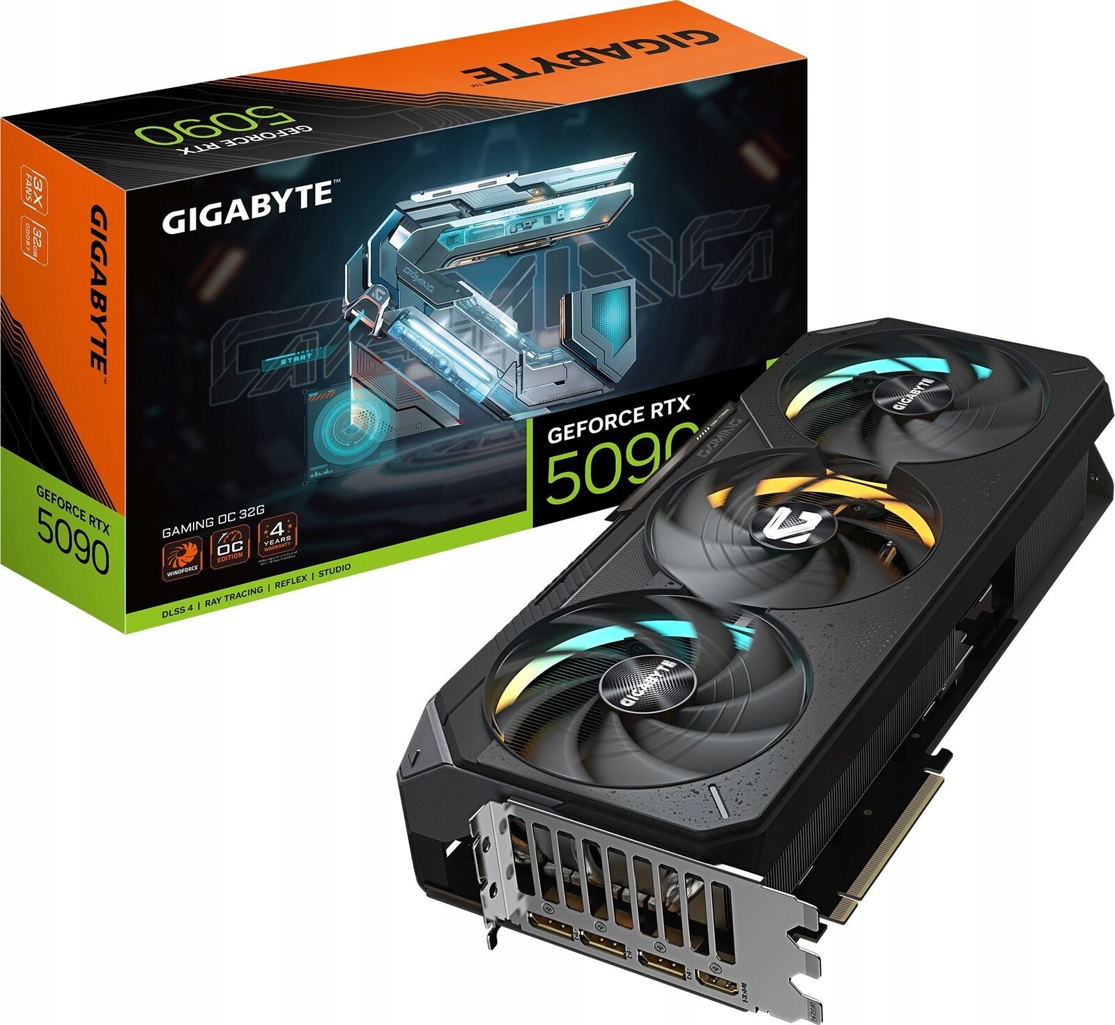 Grafická karta Gigabyte Rtx 5090 Gaming Oc 32GB