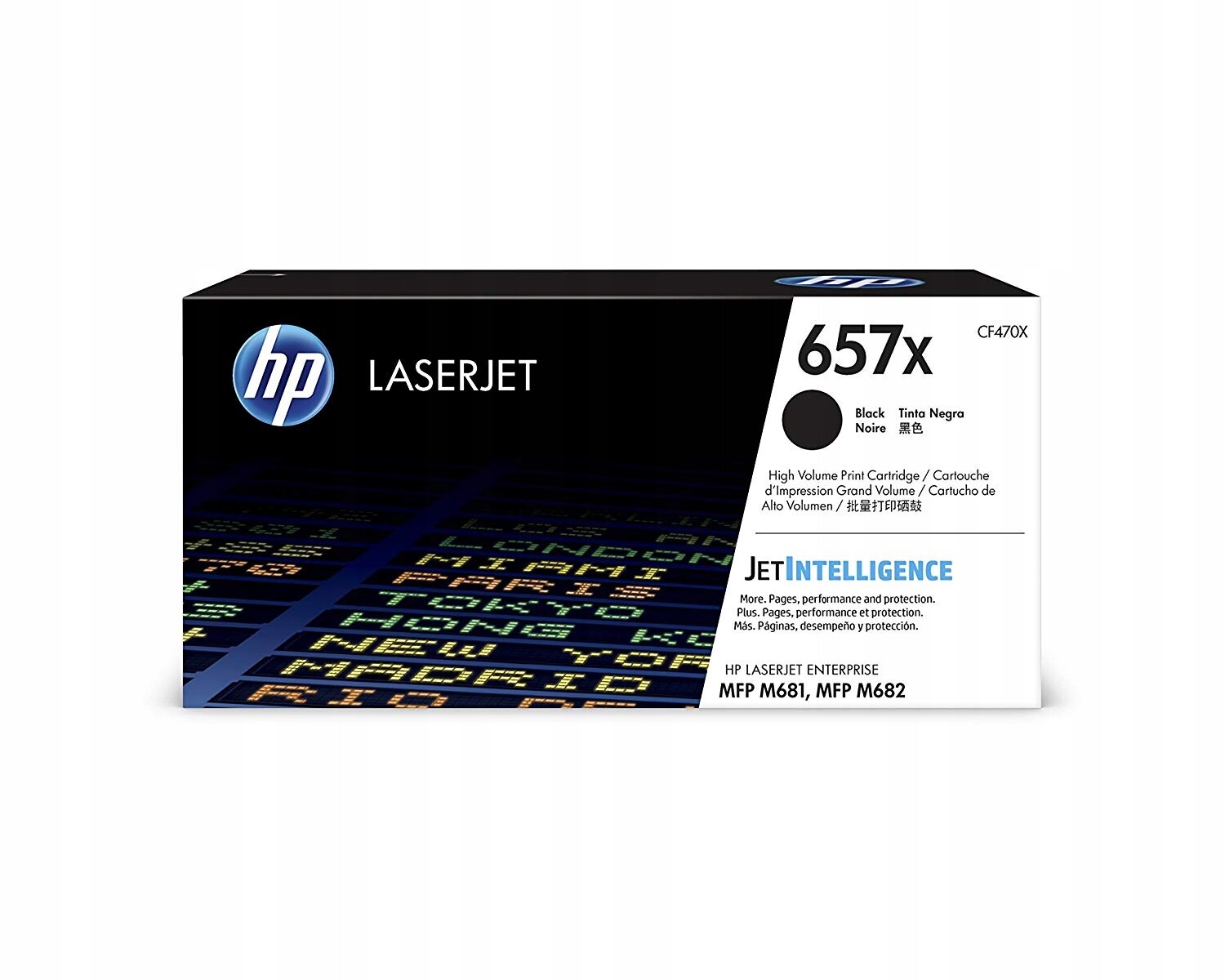 Toner Hp 657X Blk Contract Lj Toner Cartridge CF470X černý (black)