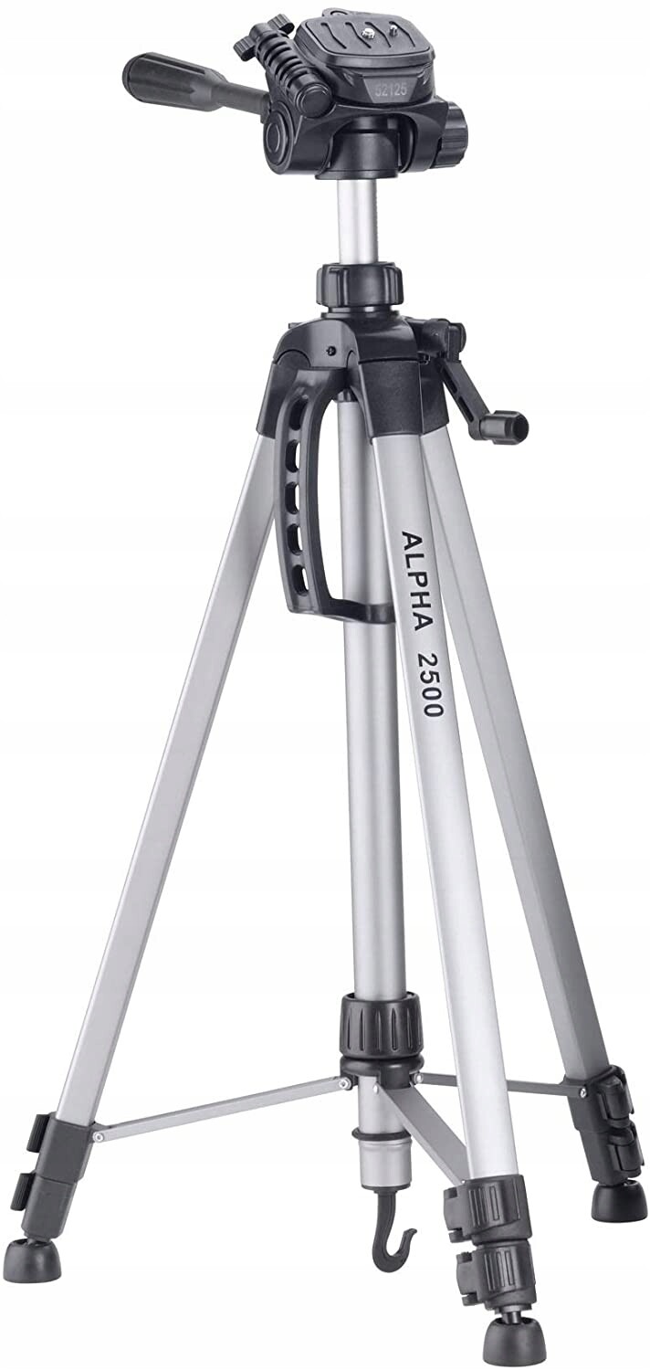 Tripod Cullmann Alpha 2500 165 cm stříbrný