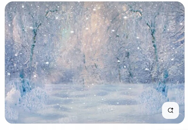 Kate Winter Snow Forest Dusk Vánoční fotografické pozadí 310*200 cm