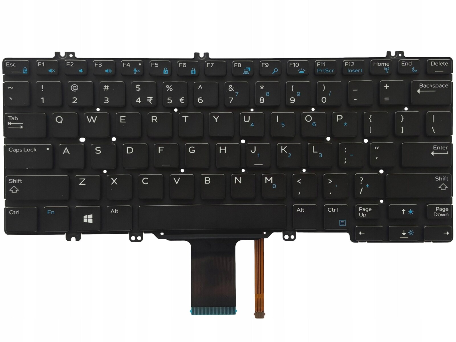 Klávesnice Dell 5280 5289 5290 7280 7290 7390 Led Originál Pl