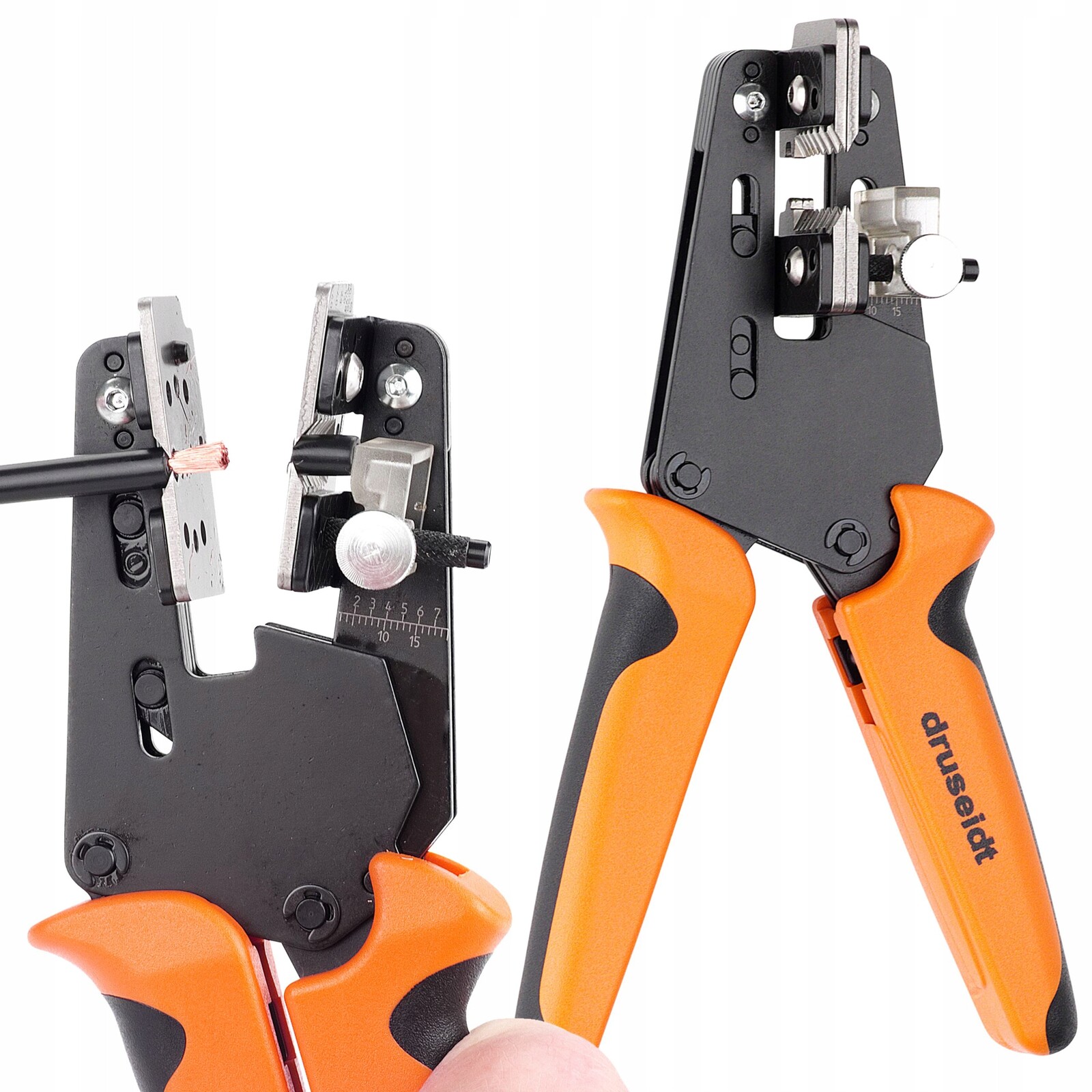 Stahovák izolace kabelů Samonastavitelné kleště 0,25-6 mm2 Energotytan 05200