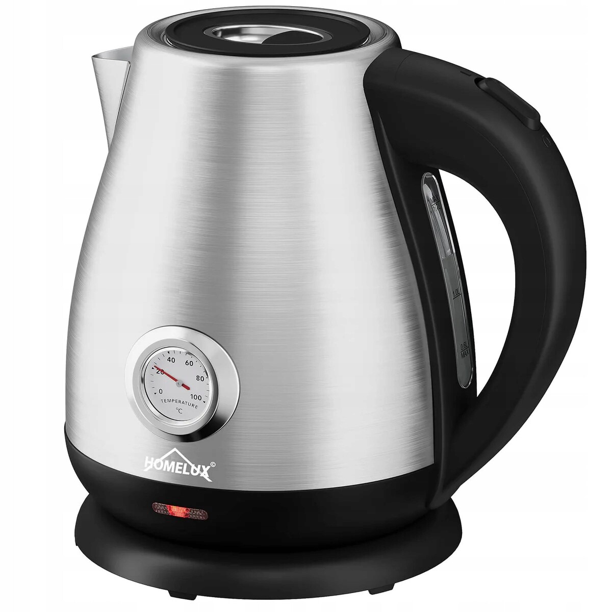 Retro Elektrická Konvice s teploměrem 1,7 L Homelux 1782 S
