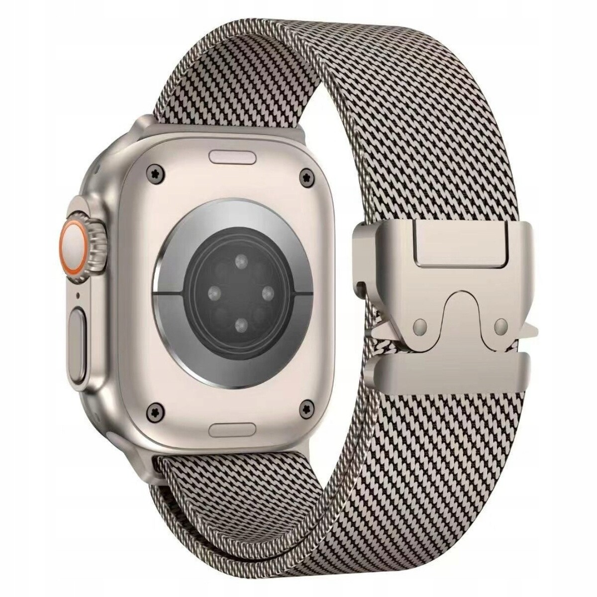 Náramek s řemínkem Titanium Milánský Tah Loop pro Apple Watch 42/44/45/46/49 mm