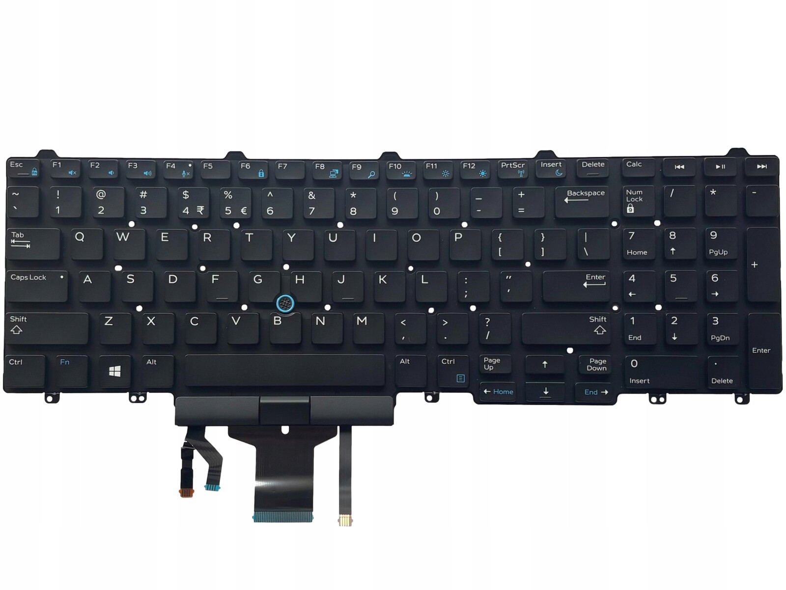 Klávesnice Dell E5550 E5570 E5580 5550 3510 7510 7710 Led Originál Pl