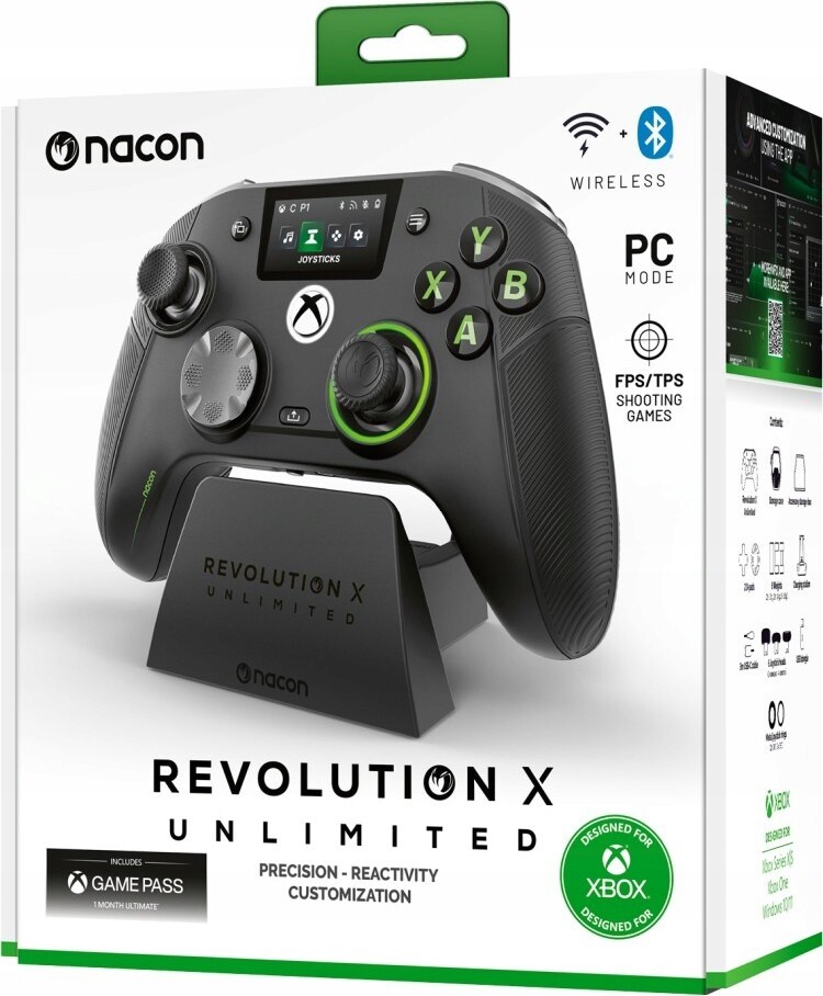 Nacon Xs Pc Bezdrátový ovladač Revolution X Unlimited černý
